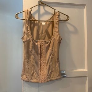 Kathy Ireland Intimates Tan Corset